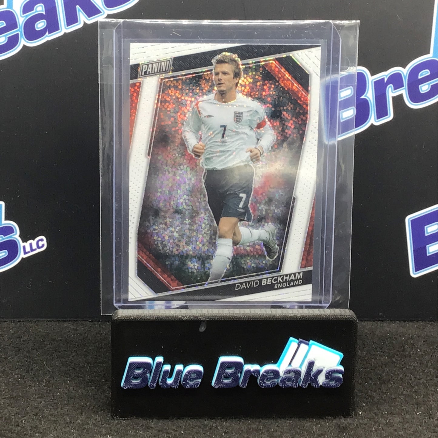 2023 Panini - National VIP - David Beckham - White Sparkle - England