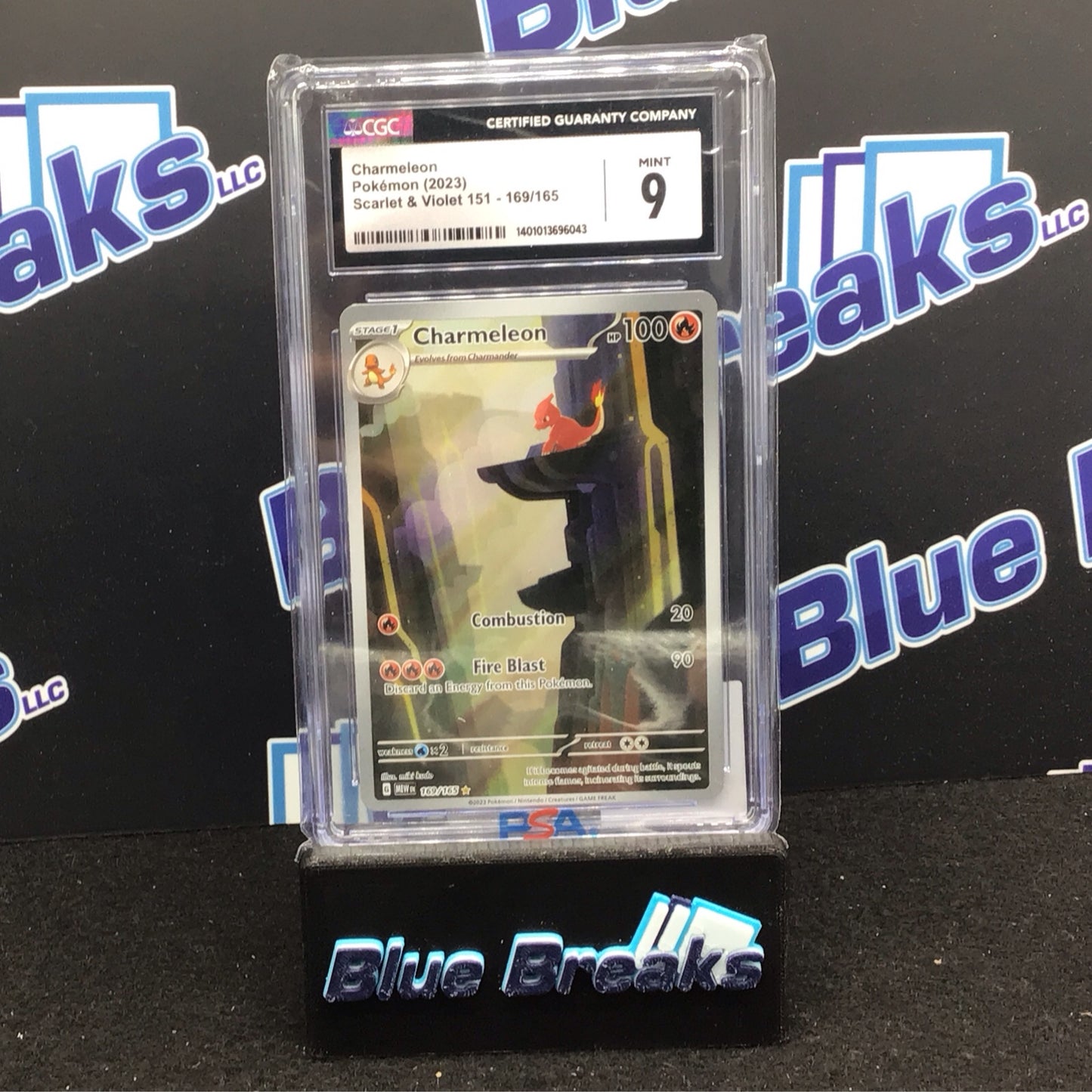 2023 Pokemon Charmeleon Scarlet & Violet 151 169/165 CGC 9