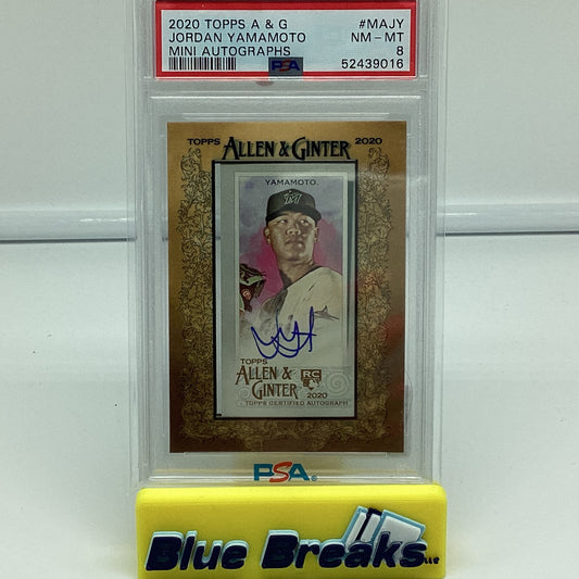 2020 Allen & Ginter - Jordan Yamamoto NM 8