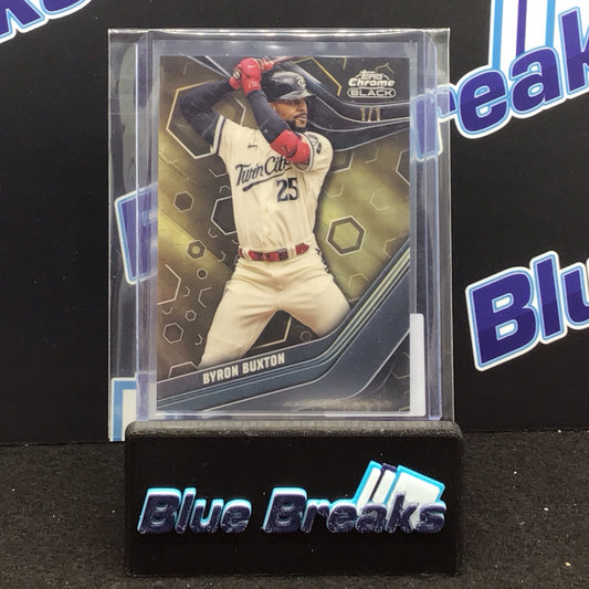 2023 Topps Chrome Black Byron Buxton 1/1 #22 Twins