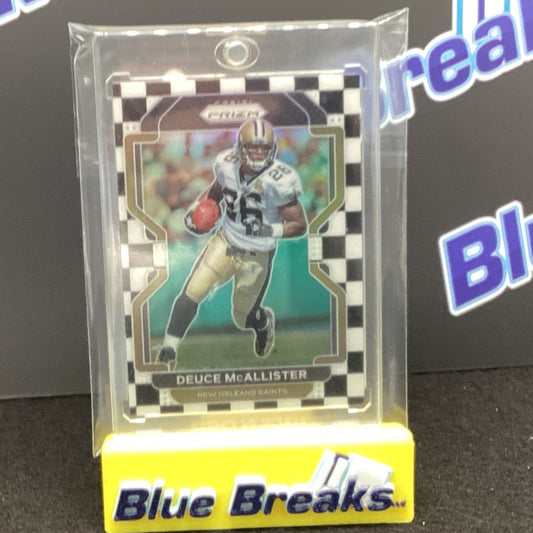 2021 Panini Prizm - Deuce McAllister Checkerboard #307 Saints