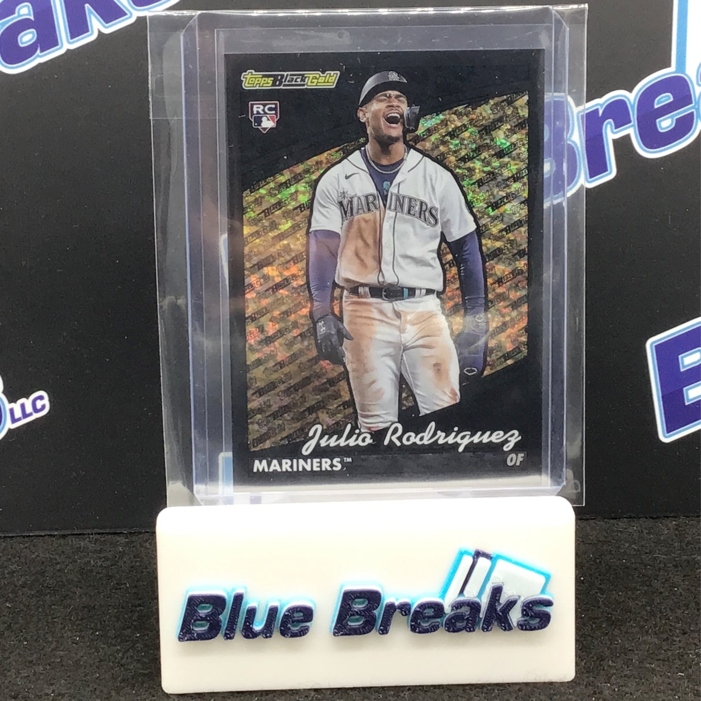 2022 Topps - Black and Gold - Julio Rodriguez - 19/299 - Seattle Mariners