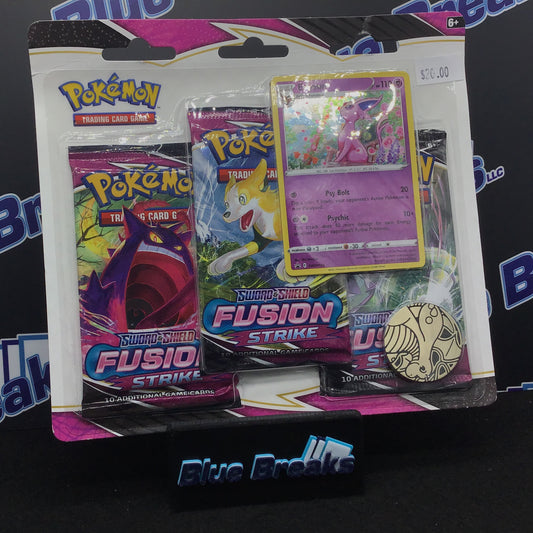 Pokémon Fusion Strike Three pack blister