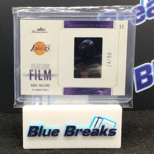 2004 Fleer - NBA - Karl Malone - 12 of 15 FF - Feature Film - Los Angeles Lakers