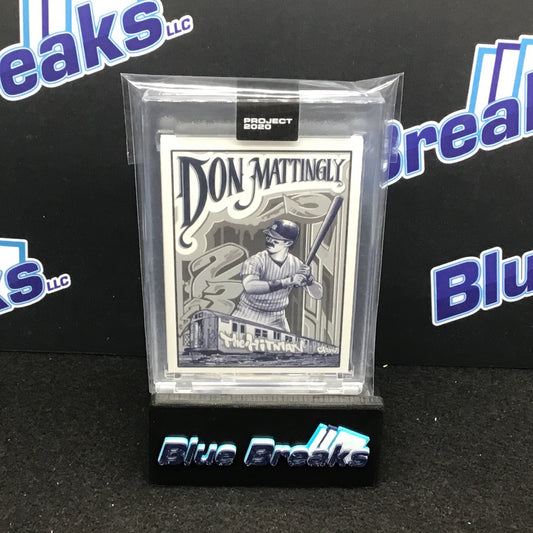 2022 Topps MMXX Project 2020 - Don Mattingly - The Hitman
