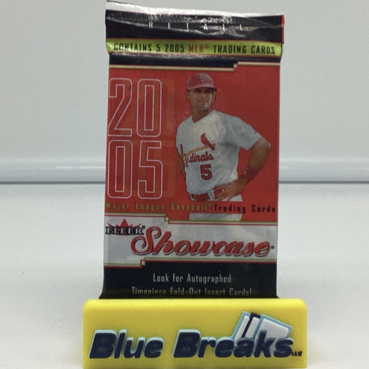 2005 Fleer Showcase MLB Retail Pack