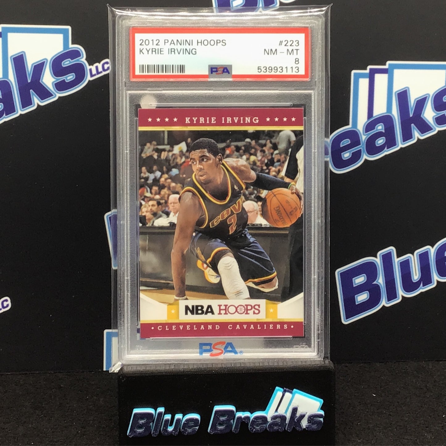 2012 Panini Hoops Kyrie Irving #223 PSA 8 Cavaliers