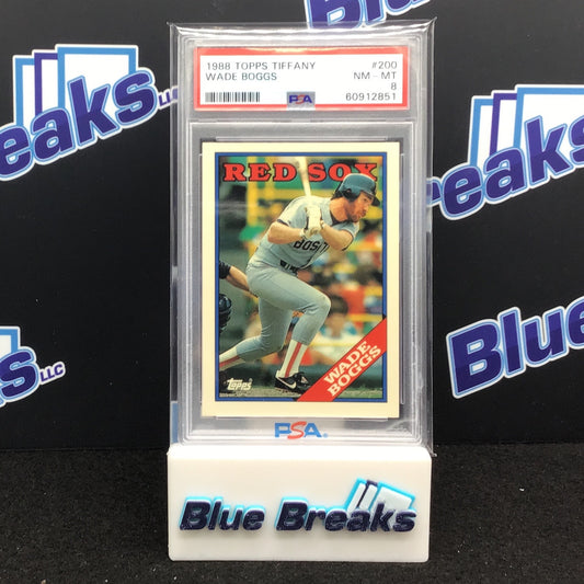 1988 Topps Tiffany Wade Boggs #200 PSA 8 Red Sox