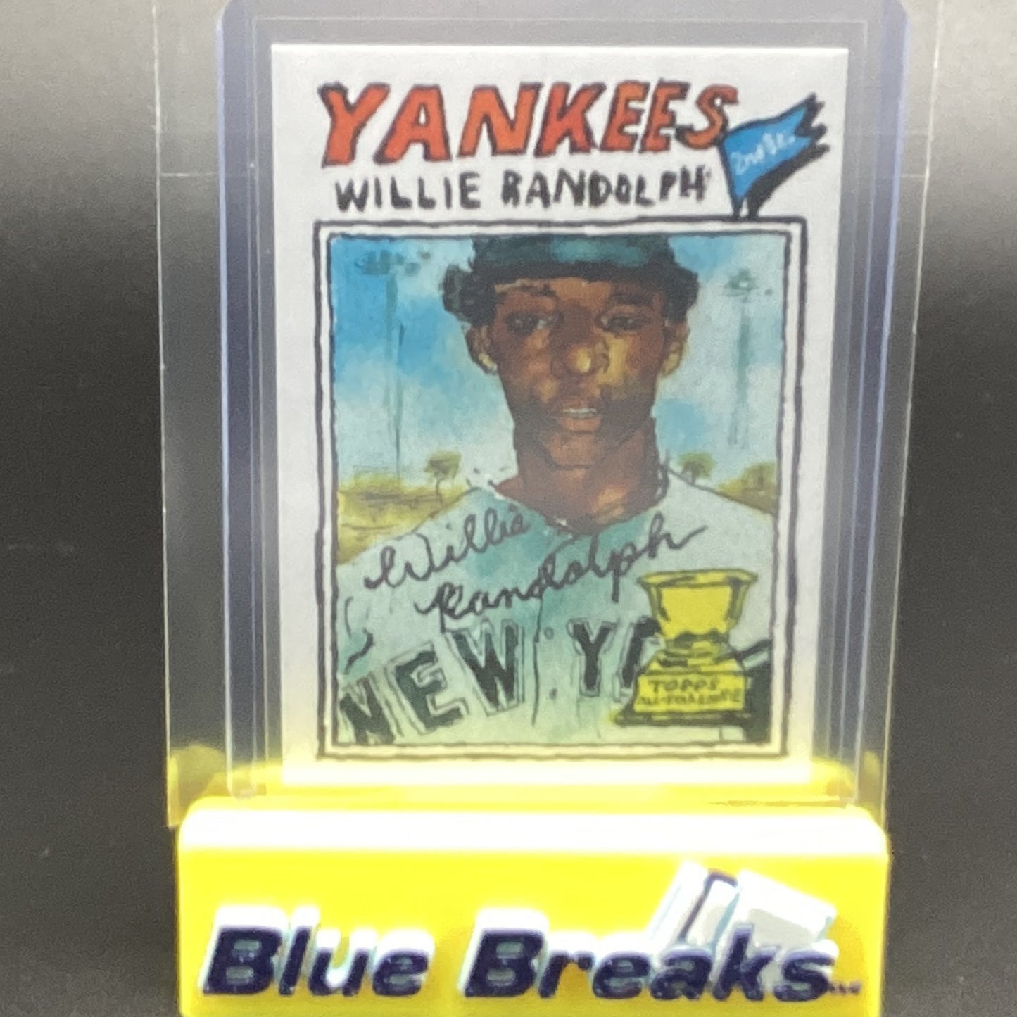 2022 Topps Willie Randolph Andy Friedman SP-34
