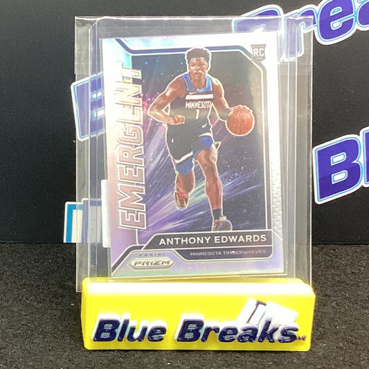 2020-21 Panini Prizm - Anthony Edwards - Emergent #3