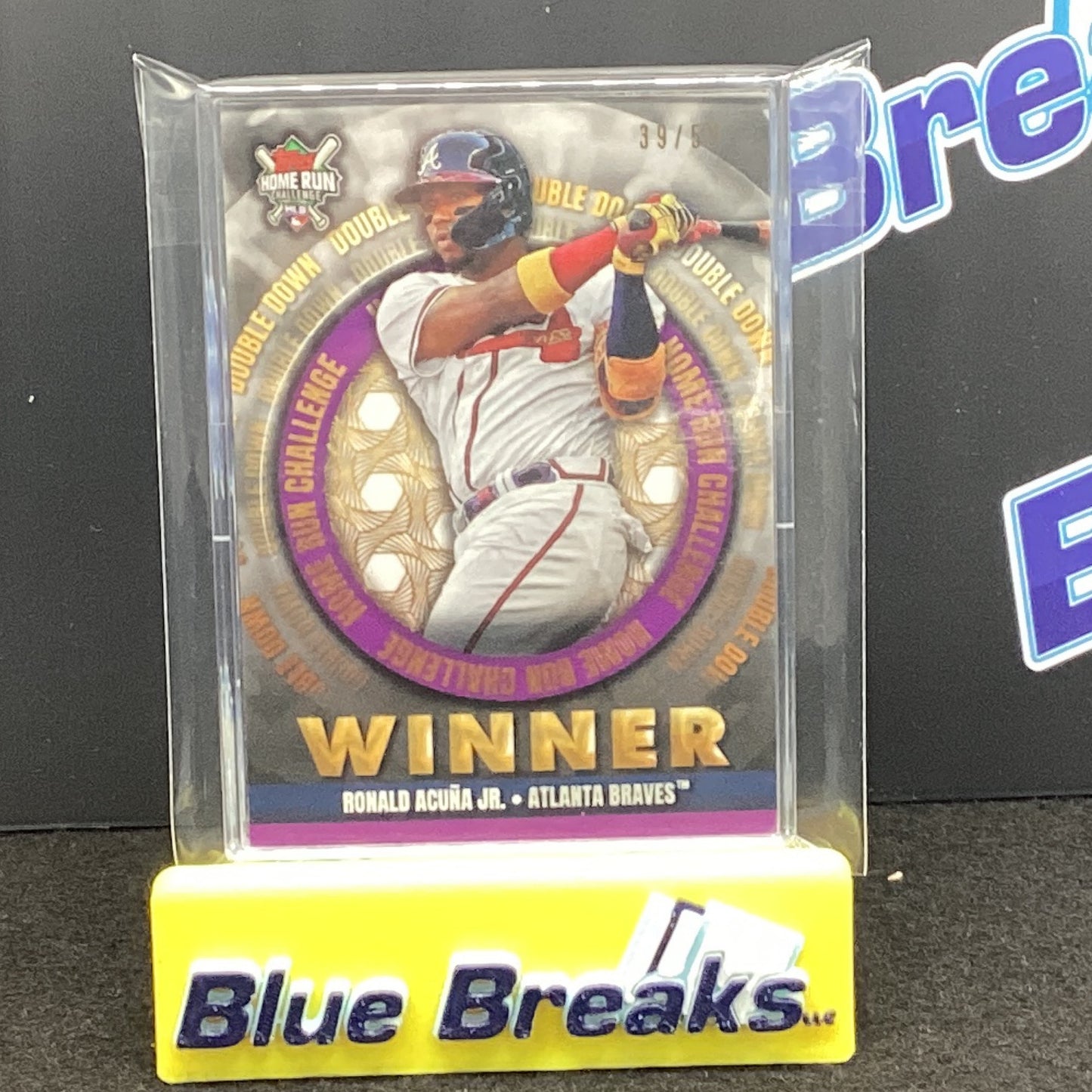 2022 Home Run Challenge - Ronald Acuna Jr - 39/59 - Atlanta Braves