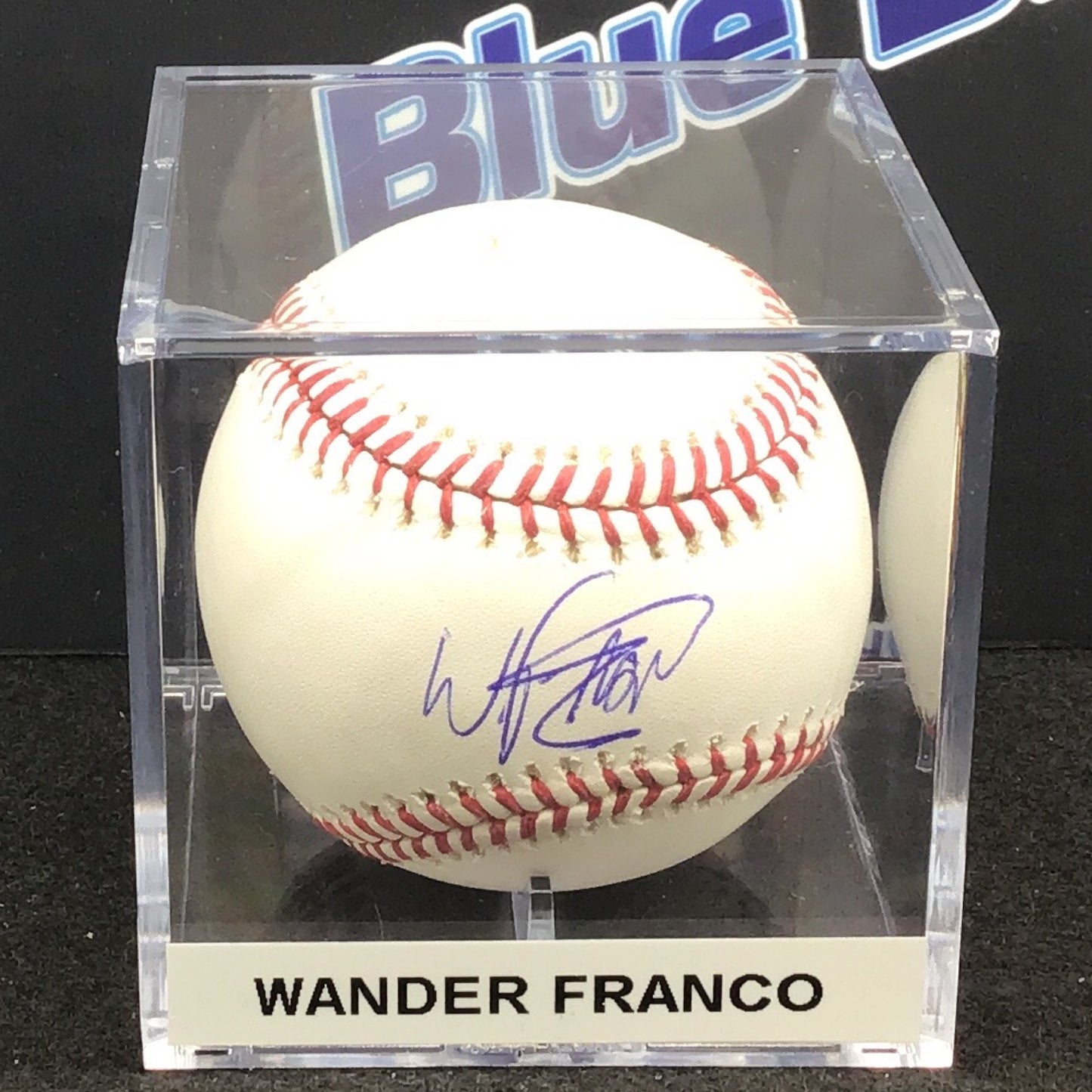Wander Franco autographed baseball