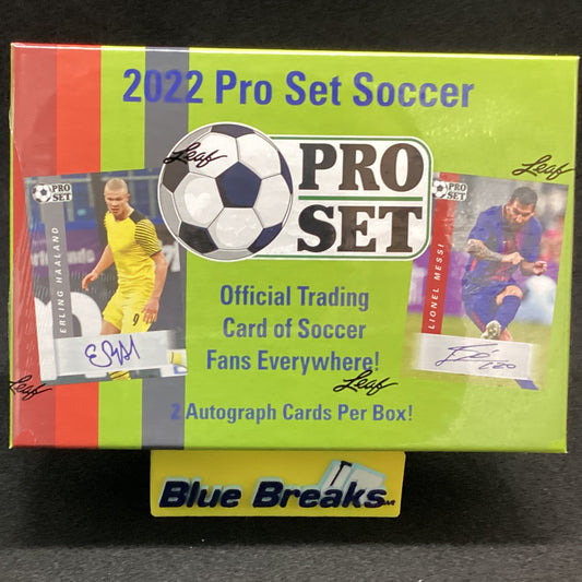 2022 Pro Set Soccer Hobby Box