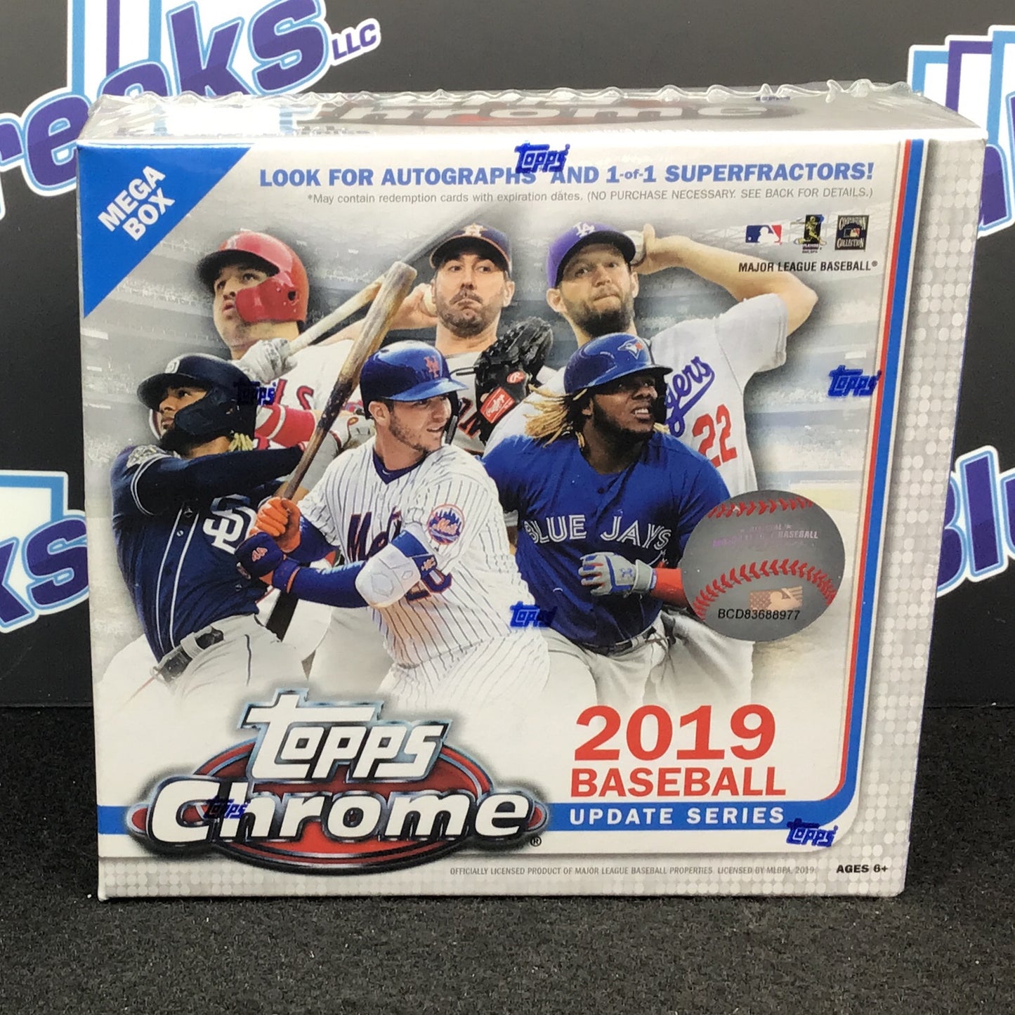 2019 Topps Chrome Update Mega Baseball