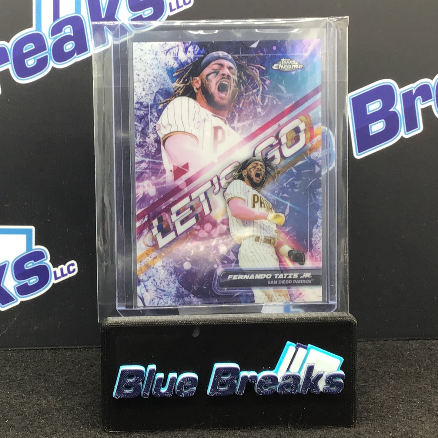 2023 Topps Chrome - Fernando Tatis Jr - Lets Go - LGC-33 - San Diego Padres