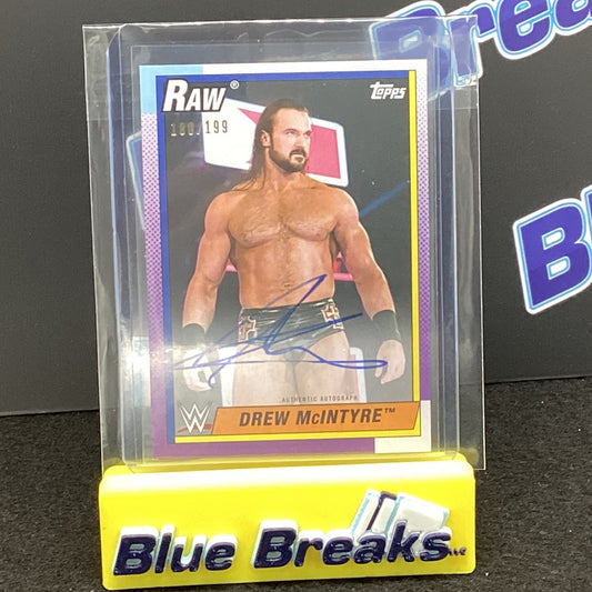 2021 WWE Topps - Drew McIntyre 180/199