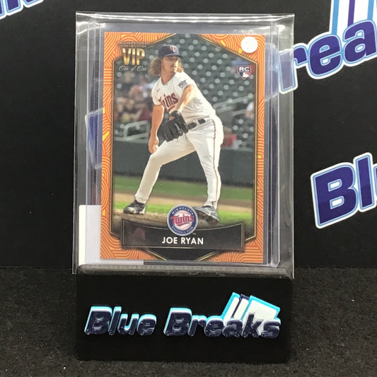 2022 Topps Transcendent Baseball VIP Party Joe Ryan 1/1 #97 Twins
