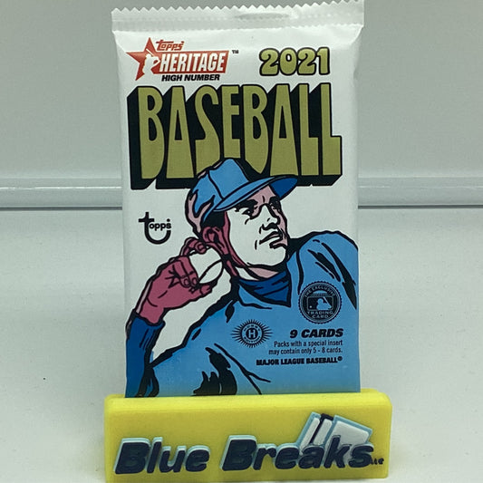 2021 Heritage High Number Hobby Pack