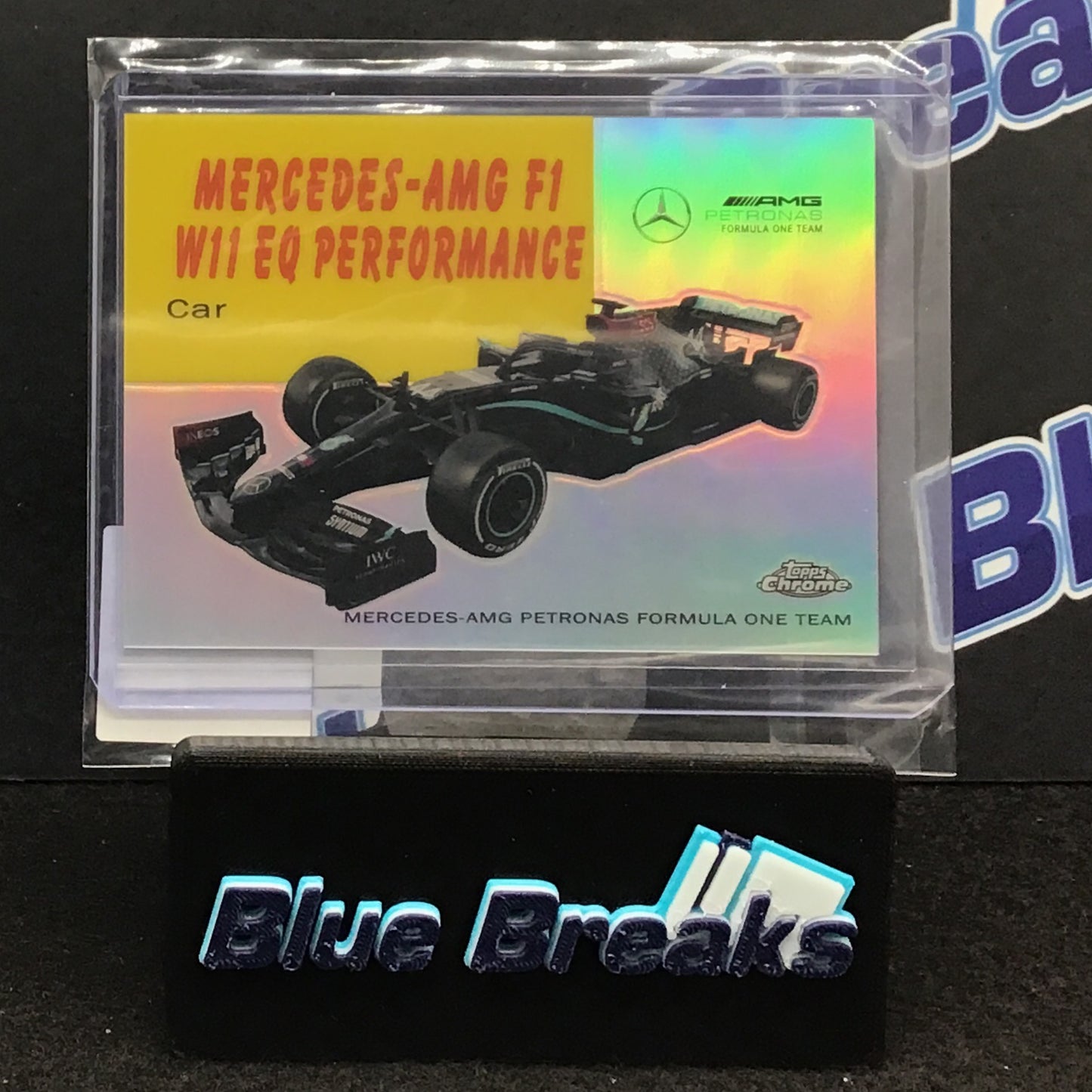 2020 Topps Chrome Mercedes-AMG Car #54W-16 F1