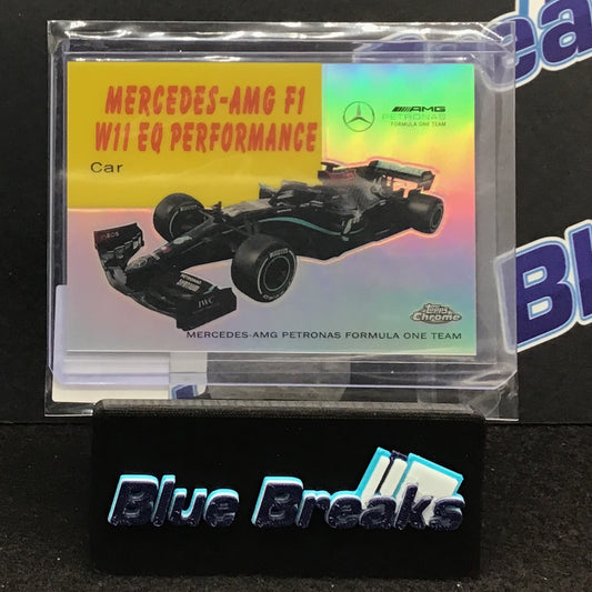 2020 Topps Chrome Mercedes-AMG Car #54W-16 F1