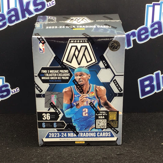 2023-24 Panini Mosaic Basketball Blaster Box
