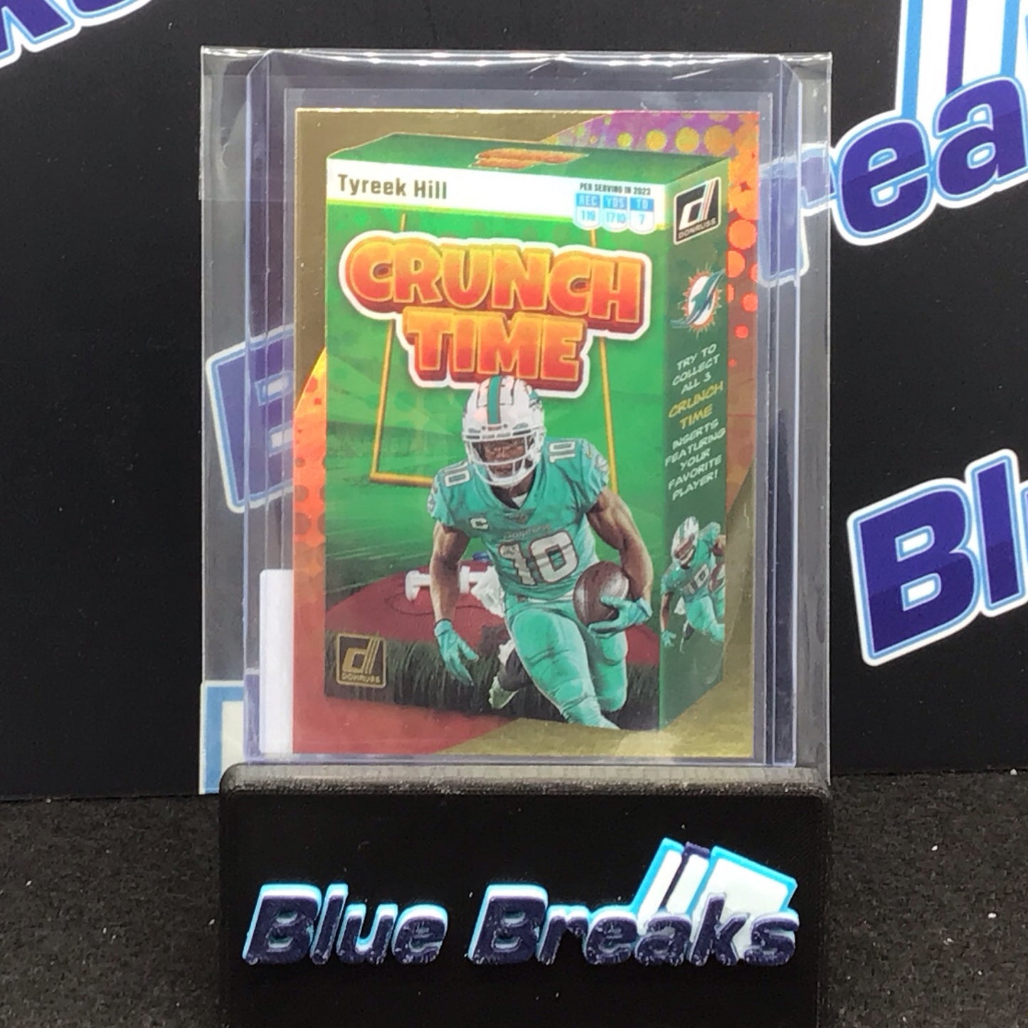2023 Panini Donruss Crunch Time Tyreek Hill #CT-14 Dolphins