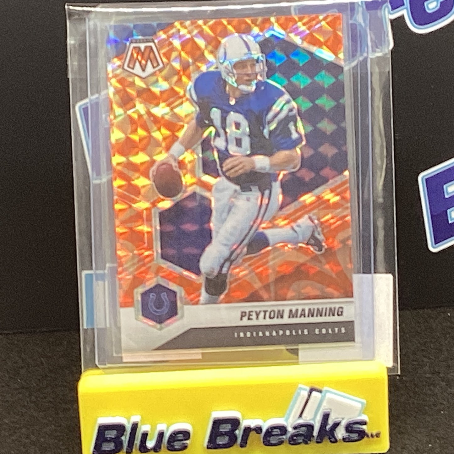 2021 Panini Mosaic Orange Peyton Manning