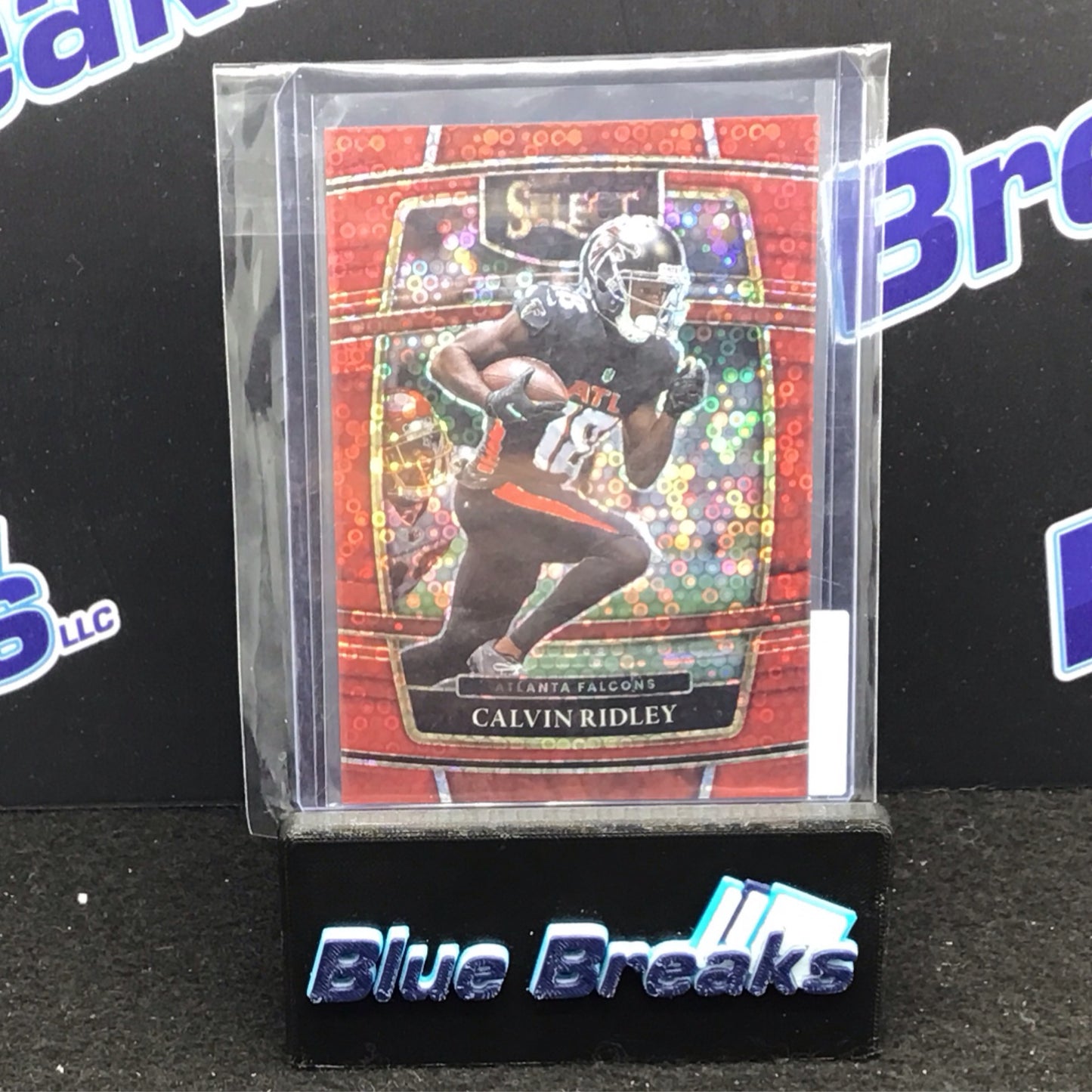 2021 Panini Select Red Scope Prizm Calvin Ridley 05/49 #4 - Atlanta Falcons