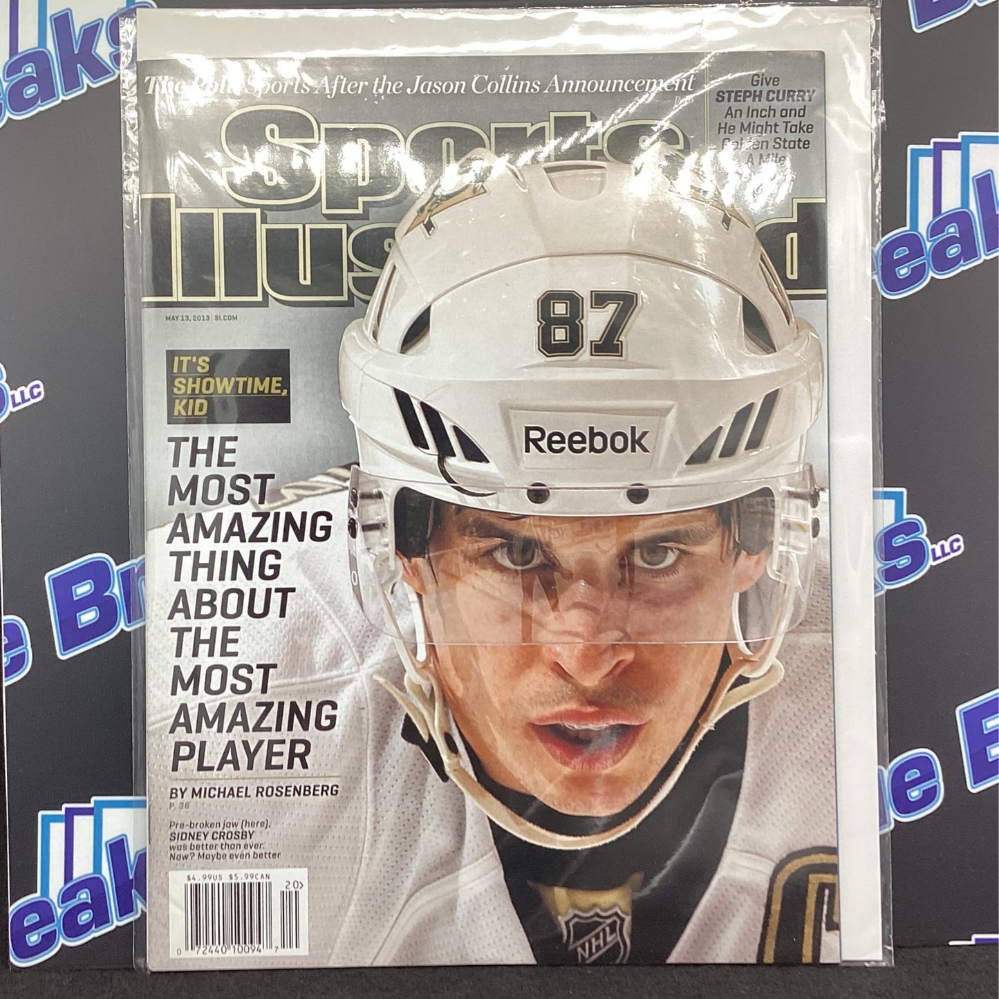 05/13/2013 Sports Illustrated Sidney Crosby no label