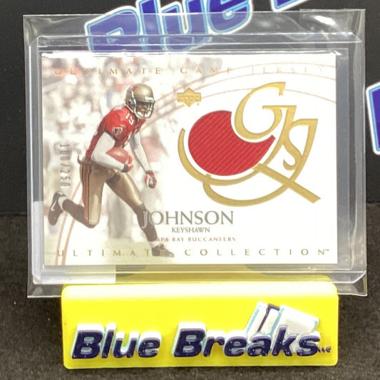 2003 Upper Deck Ultimate Game Jersey Keyshawn Johnson 100/250 #UJ-KJ
