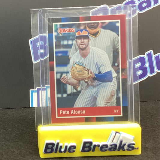 2022 Donruss 1988 Retro Red Pete Alonso 247 x2