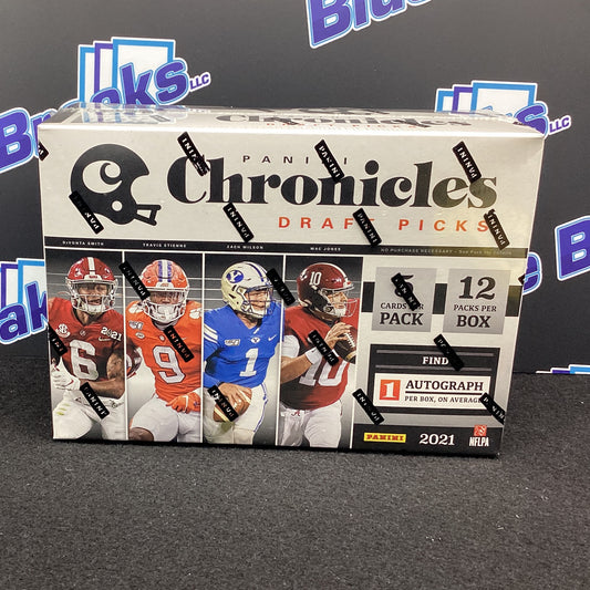 2021 Panini Chronicles Football Draft Picks Mega