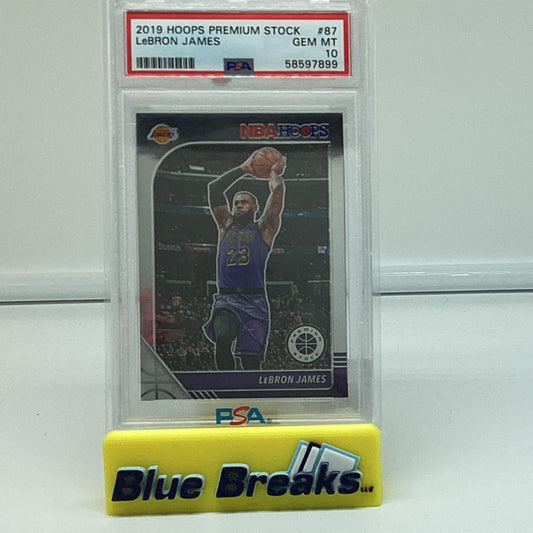 2019 Hoops Premium - LeBron James Gem 10