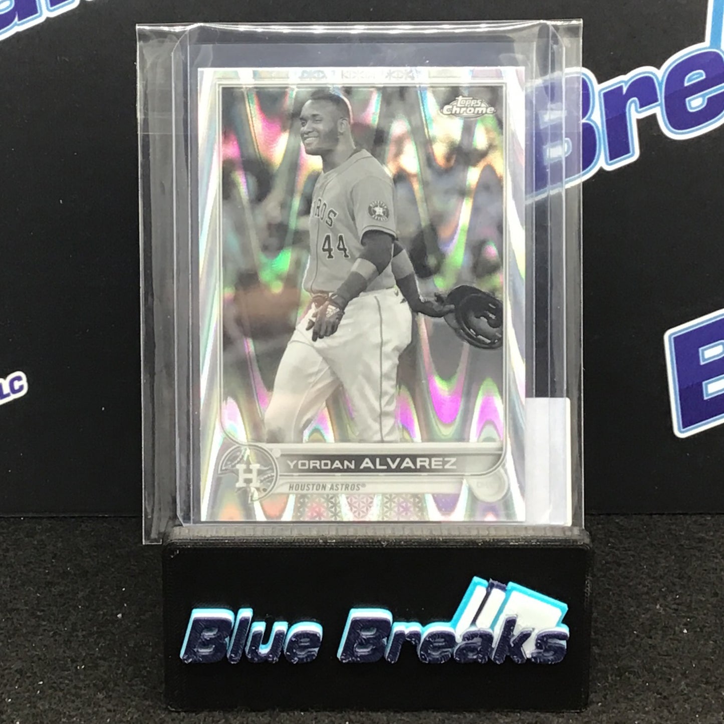 2022 Topps Chrome Ray Wave Yordan Alvarez #180 Astros
