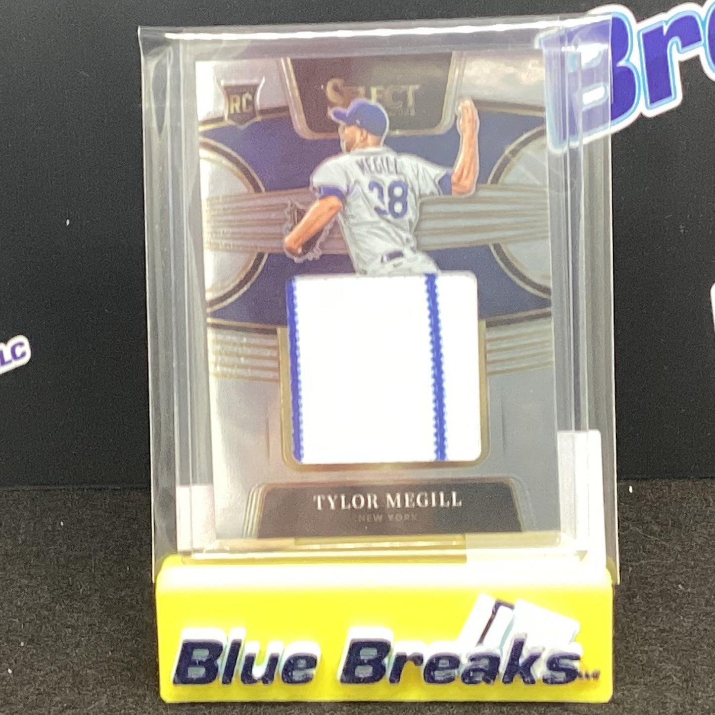 2022 Panini Select Tylor Megill jumbo relic