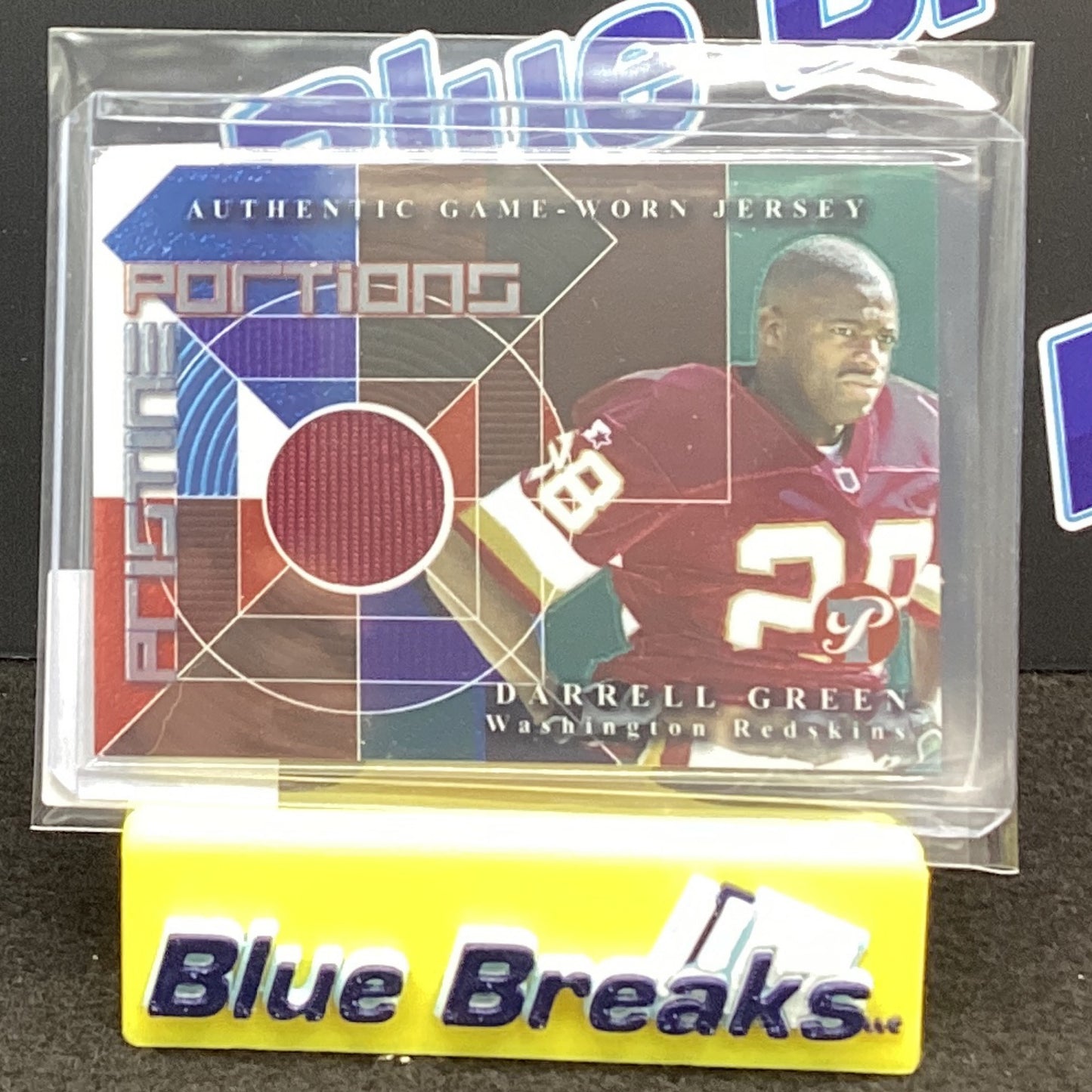 2002 Topps Pristine Portions Darrell Green #PPR-DG