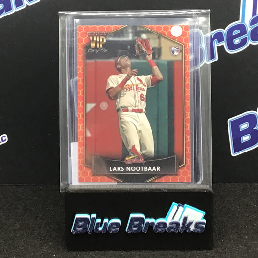 2022 Topps Transcendent Baseball VIP Party Lars Nootbaar 1/1 #66 Cardinals