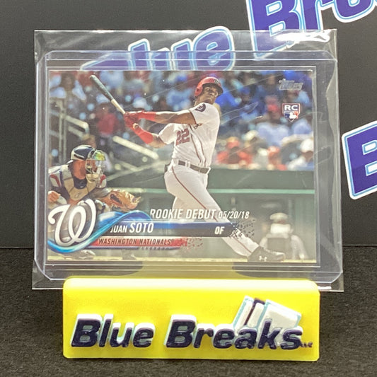 2018 Topps Update Series Juan Soto US104
