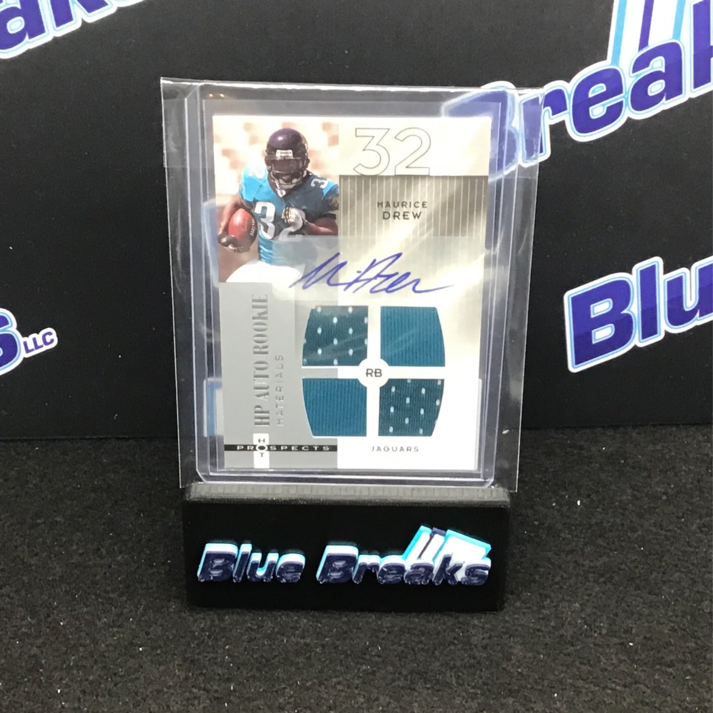 2006 Fleer - Maurice Drew - #206 - Jacksonville Jaguars - Autograph - Rookie Materials