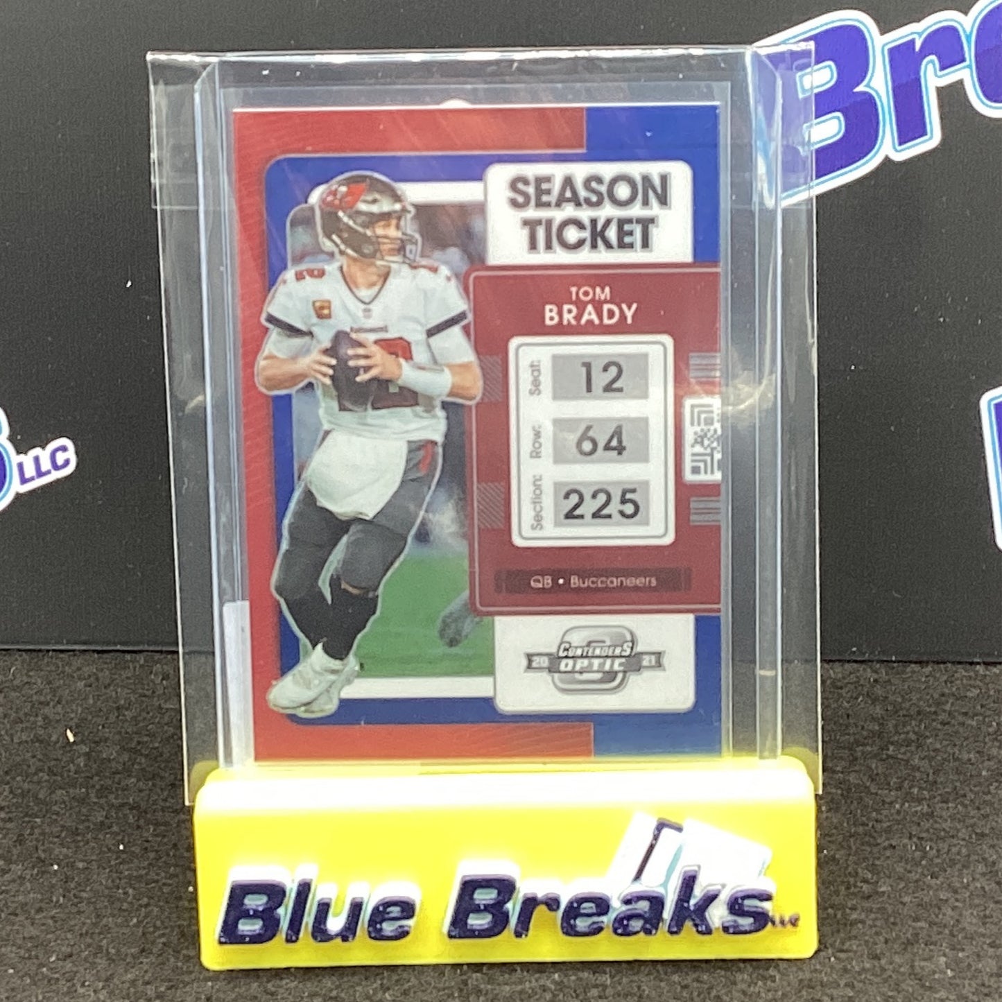 2021 Panini Contenders Optic Season Ticket Tom Brady 73/99 6