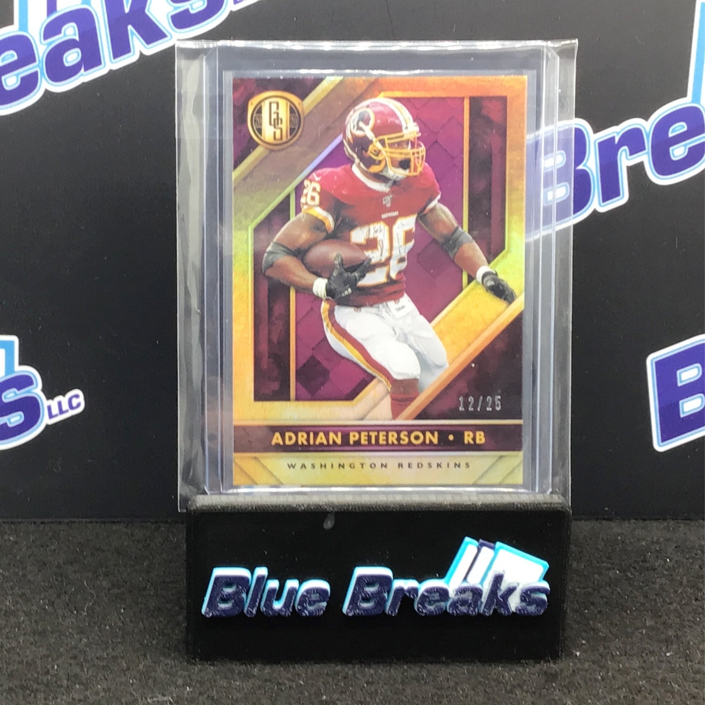 2020 Panini - Adrian Peterson - Gold Standard - Washington Redskins / Commanders - 12/25