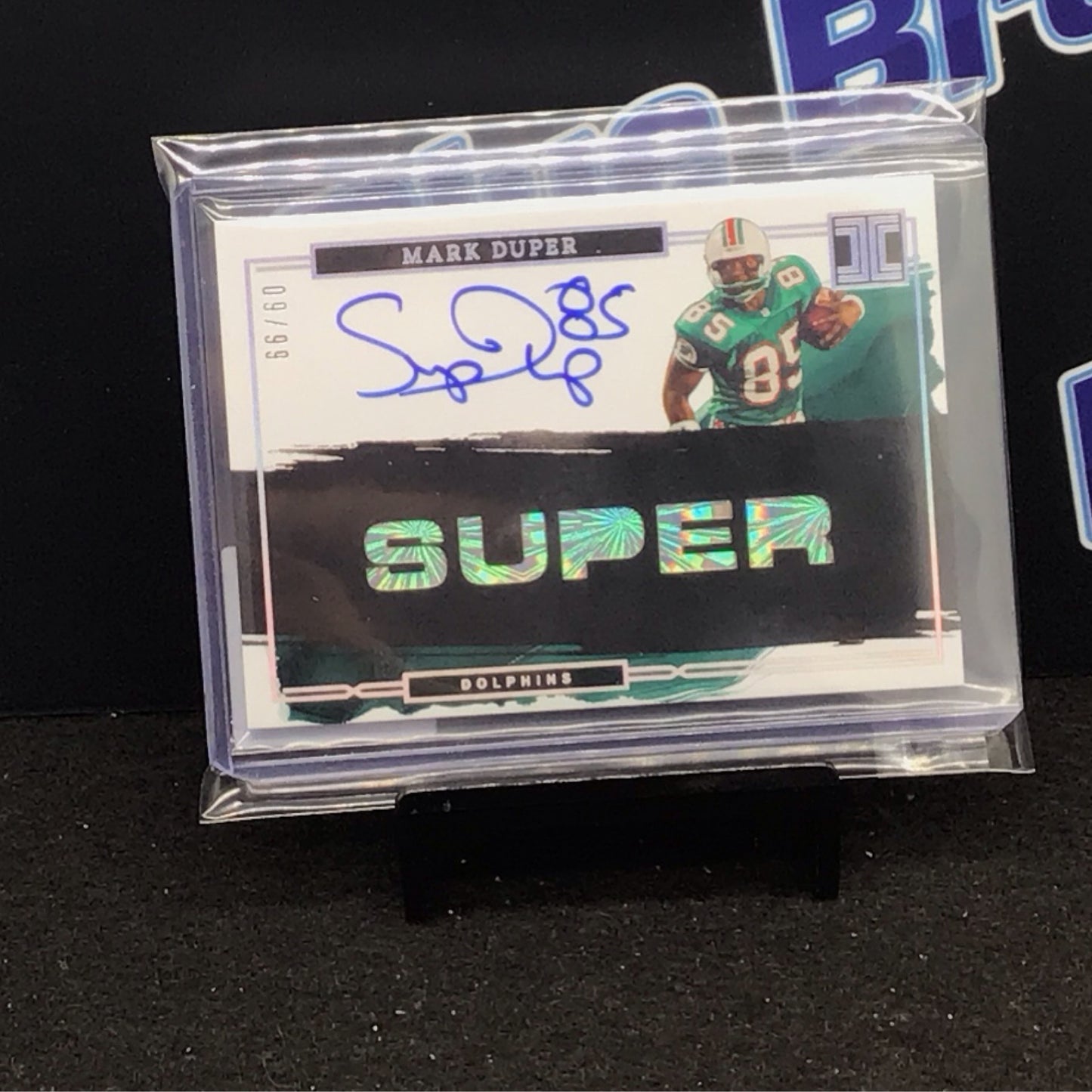 2023 Panini Impeccable Super Mark Duper auto 09/99 #NAMD Dolphins