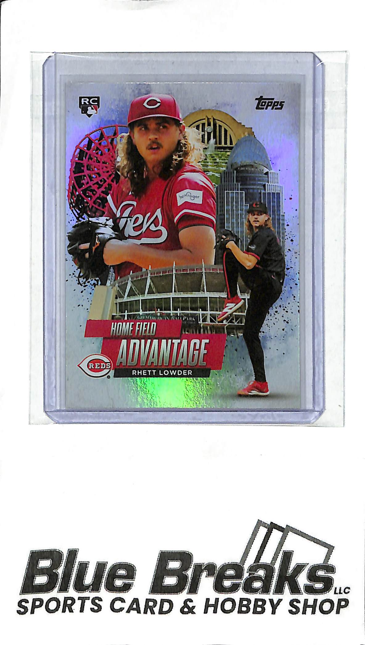 2025 Topps Series 2 Home Field Advantage Rhett Lowder RC #HA-26