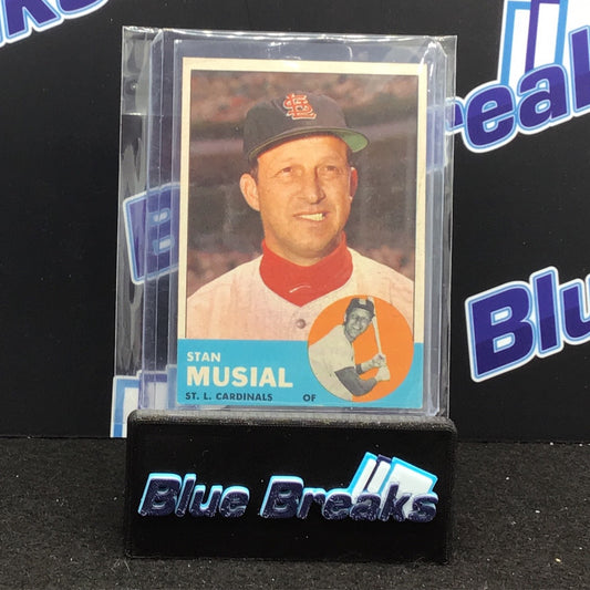 1963 Topps Stan Musial #250 Cardinals