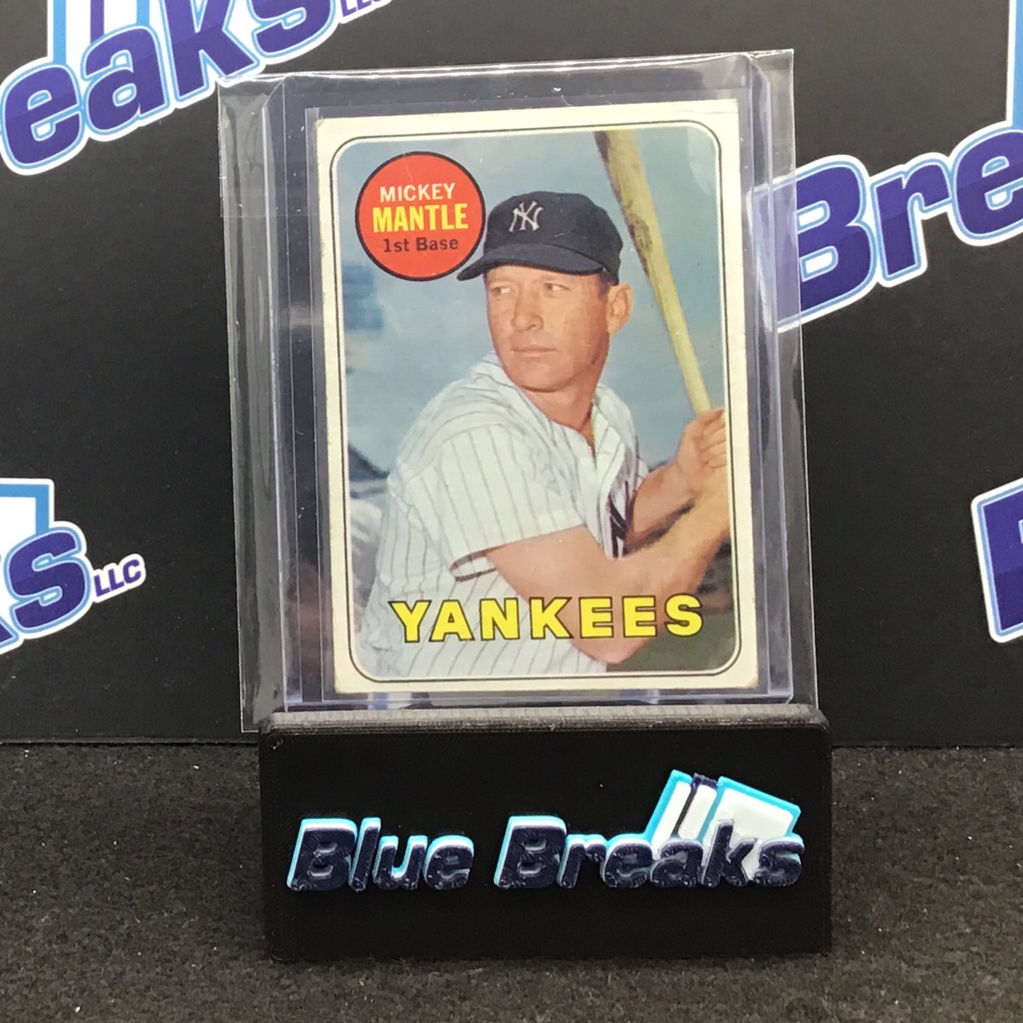 1969 Mickey Mantle - Topps - New York Yankees