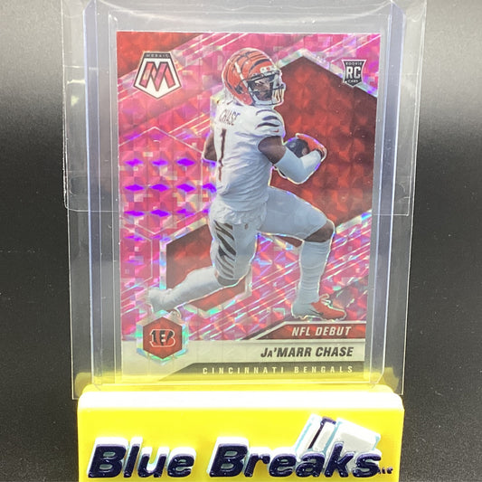 2021 Panini Mosaic - Ja'Marr Chase - Pink
