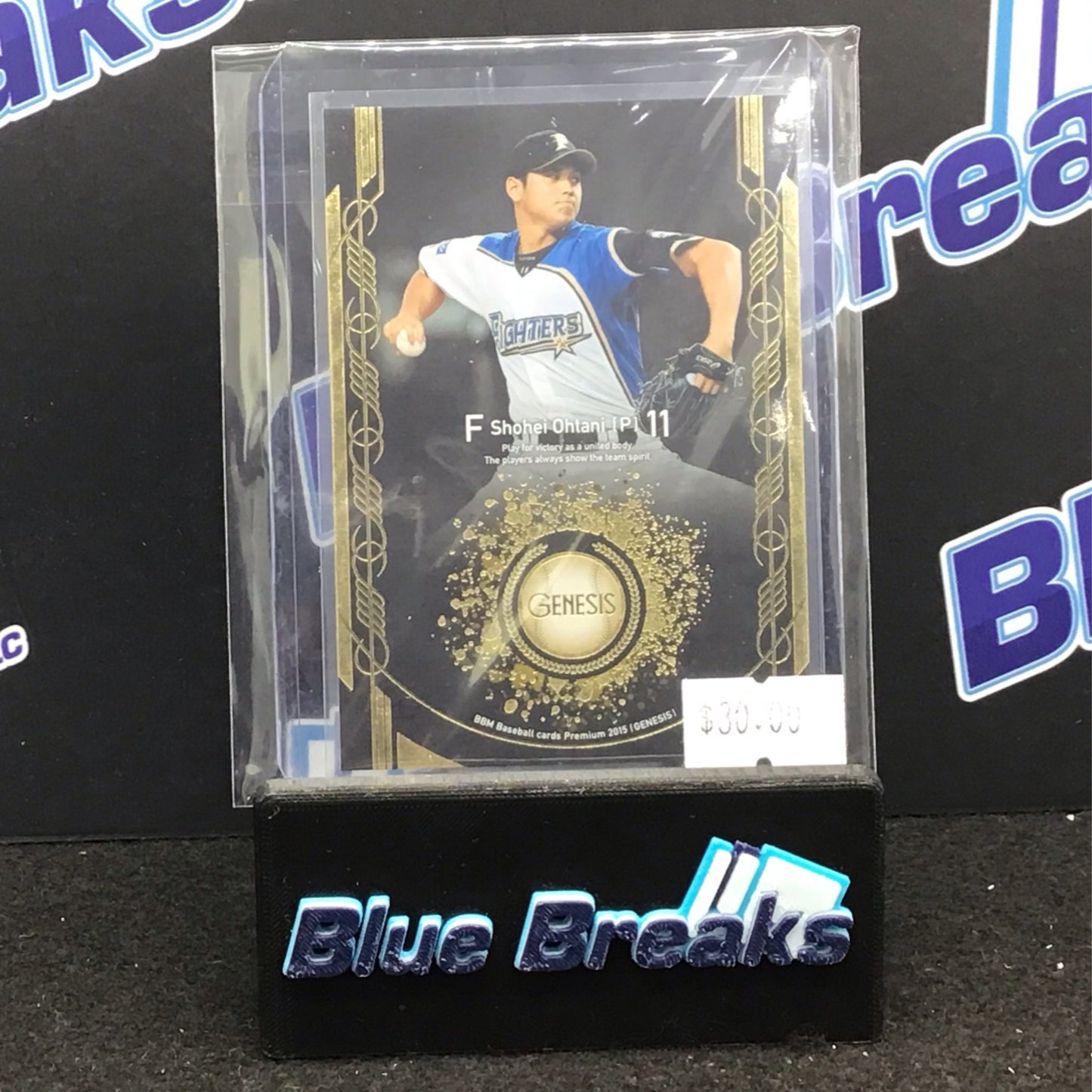 2015 BBM Genesis Shohei Ohtani 019 Fighters