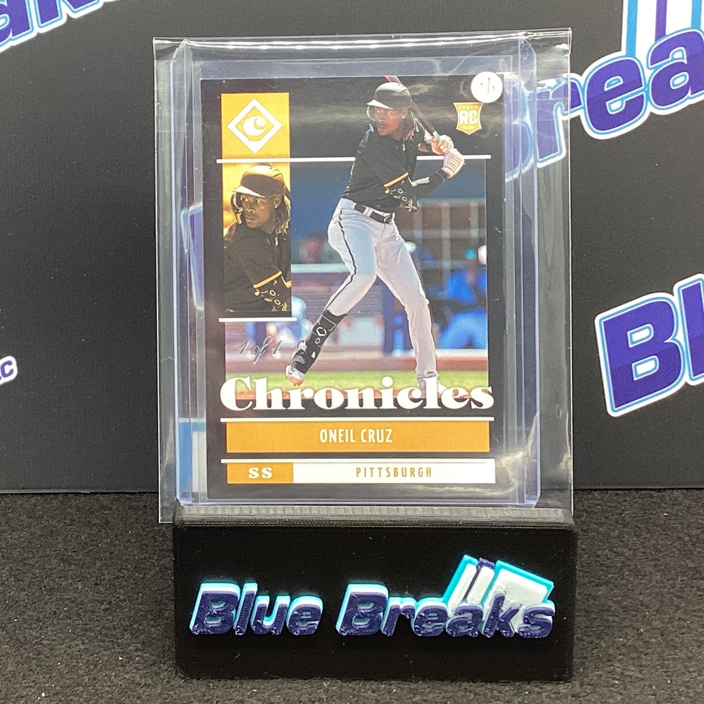 2022 Panini Chronicles Oneil Cruz 1/1 RC #2 Pirates
