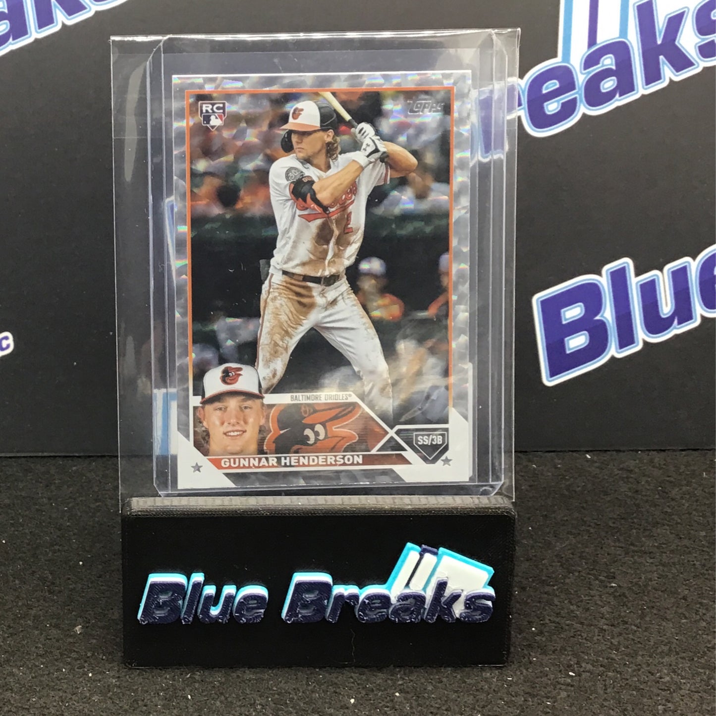 2023 Topps Series 1 - Gunnar Henderson - Collectors Box - Silver Foilboard - Baltimore Orioles