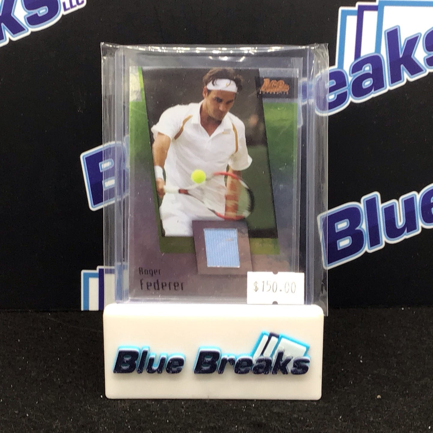 2007 Ace Authentic Roger Federer relic #JC1 Grand Slam II